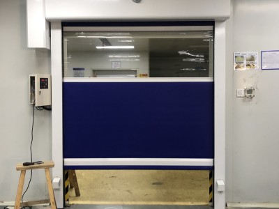 浙江PVC快速卷帘门厂家 工业自动快速门净化车间高速卷闸门批发图4