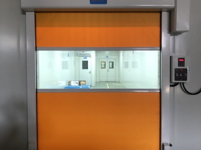浙江PVC快速卷帘门厂家 工业自动快速门净化车间高速卷闸门批发图2