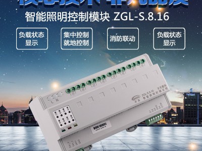 厂家批发 智能照明控制12路照明模块16A数字开关模块 调光模块图4