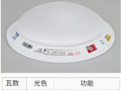 敏华强启消防应急吸顶灯声光控感应灯红外人体楼道灯MZFZDE5W1110图5