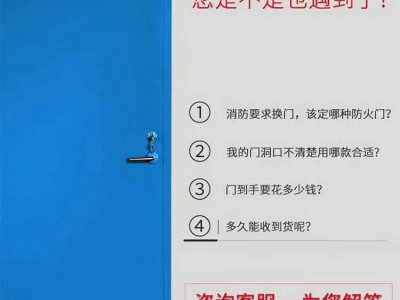 钢质防火门入户门工程非标门工程标准门 学校工程门 医院门商场门图4