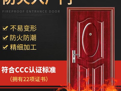 钢质防火门入户甲级乙级丙级 一门一证木质防火门消防门防盗门