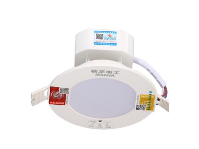 敏华消防应急照明筒灯 室内停电照明灯家用led嵌入式一体化射灯图5