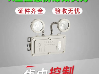 高温防水防潮led防爆应急灯加油站隧道矿用工业消防双头应急灯