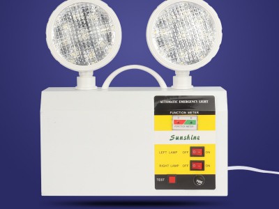 双头应急灯 消防应急照明灯 85V-265V宽电压应急灯外贸出口应急灯