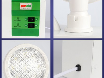 双头应急灯 消防应急照明灯 85V-265V宽电压应急灯外贸出口应急灯图4