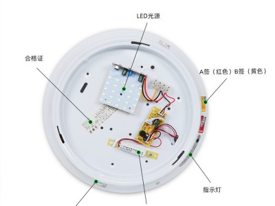消防应急照明lLED吸顶灯感应灯楼道商用声光控人体停电走廊照明灯图4