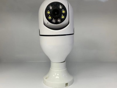云蚁5G灯头360度全景灯泡摄像头家用无线WiFi高清手机远程监控器图5
