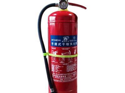 厂家直销4公斤干粉灭火器手提式手推车式干粉灭火器专用消防器材图3