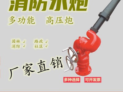 消防水炮PS20-50固定式消防水炮手动泡沫水两用