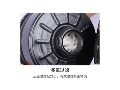 过滤式防毒面具正压式消防空气呼吸器面具球形全面罩消防救生面具