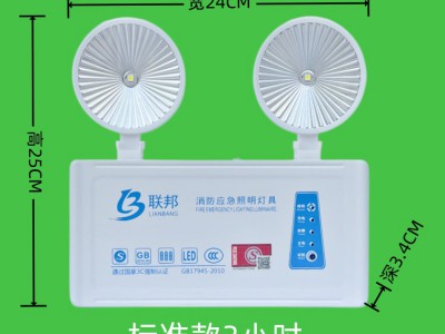 应急灯批发消防应急照明灯LED双头消防灯指示灯厂家直销图4