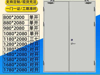 钢制防火门定尺现货充足消防门机房门逃生通道门生产批发图3