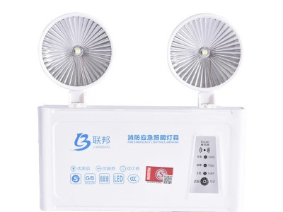 新国标led双头应急照明灯安全出口疏散停电家用充电式消防应急灯图4