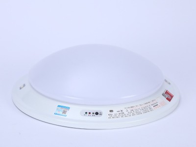 厂家批发敏华LED应急吸顶灯 带蓄电池消防声控感应楼道应急吸顶灯图3