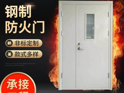 甲级防火门消防门 钢质隔热防火门 玻璃防火门 丙级管道井门