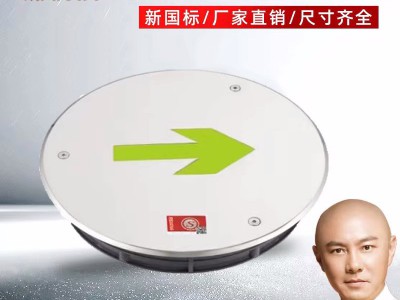 敏华消防应急地面疏散指示灯新国标安全出口地埋灯防水IP67地标灯