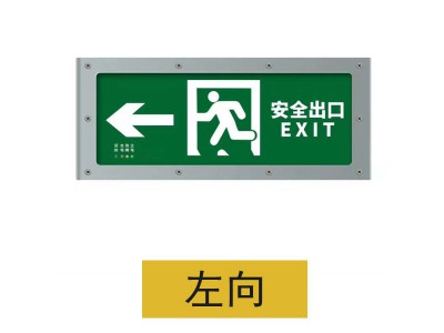 新国标IP65户外隧道灯防水消防应急照明灯直面安全出口疏散指示牌图4
