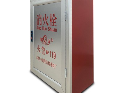 镀锌钢消火栓箱耐摩擦装卷盘消防箱铝合金消防器材箱装水带消火栓图5