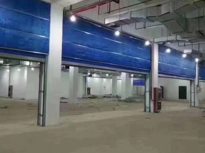 防火卷帘无机布双轨防火卷帘门 商场地下车库消防防火卷帘门图4