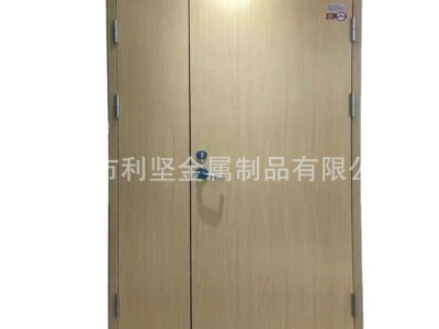 免漆木制防火门消防门 学校医院宾馆工程平开式静音钢木质进户门图4