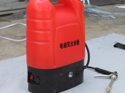 背负式电动灭火水枪森林灭火消防洒水枪往复式电动灭火水枪图2