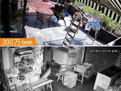 500万超市工厂poe监控器音频摄像头套装 全彩高清监控工程 配套图2