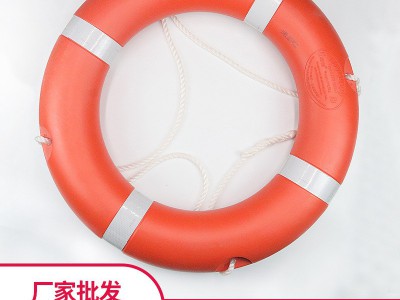 救生圈船用2.5KG橡塑实心牛津布泡沫游泳圈ccs防汛救援厂家批发图3