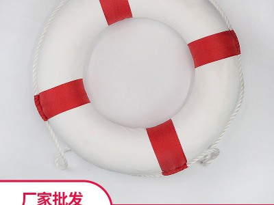 救生圈船用2.5KG橡塑实心牛津布泡沫游泳圈ccs防汛救援厂家批发图2