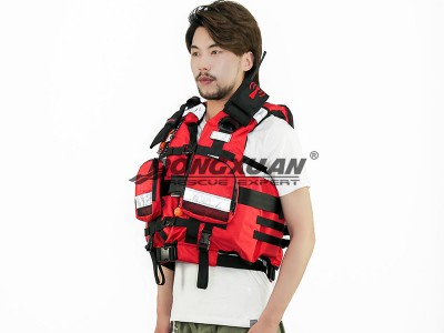 DONGXUAN水域激流救生衣白水救援衣消防专用救生衣大浮力图2
