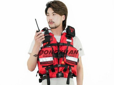 DONGXUAN水域激流救生衣白水救援衣消防专用救生衣大浮力图4