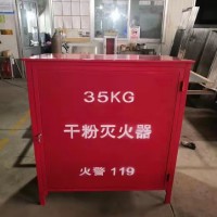 厂家直营河南消火栓箱 手提式干粉灭火器箱 304不锈钢消防箱加厚材质 支持定做