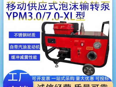 鑫朗移动供应式消防救援泡沫输转泵流量手抬便携式泡沫输转泵图2