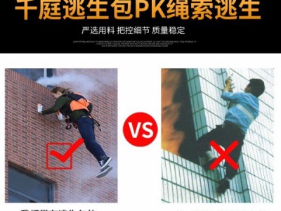 飞天蛛 快速逃生背包 野外救援生存救急包 救生包逃生包图4