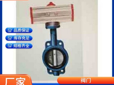 大站阀门 气动法兰蝶阀 对夹式蝶阀生产商 小型轻便图3