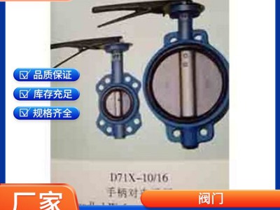 大站阀门 气动法兰蝶阀 对夹式蝶阀生产商 小型轻便图2