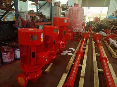 叠泉消防水泵 客运站 泵房安装稳压泵 老标 及给水设备不锈钢铸铁图2