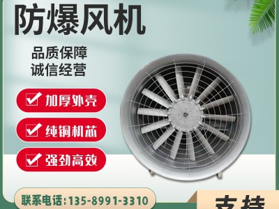 消防工程地库厂房排烟通风机防爆消防排烟风机图3