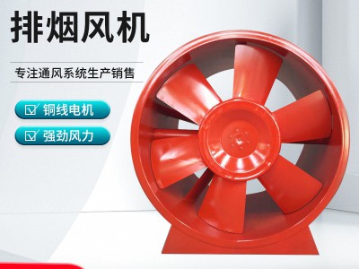 厂家直供工厂车间双向流排风设备碳钢消防排烟风机 轴流 排烟风机
