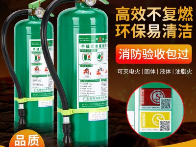 水基型灭火器正品商铺用家用车用车载私家车耐高温泡沫车载器材
