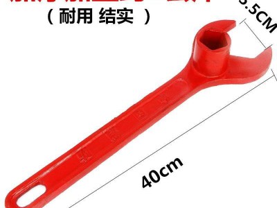 消防扳手国标加厚铸钢室外消防栓扳手地上消火栓通用扳手大号批发图2