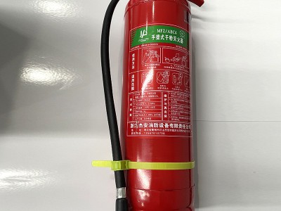 手提式干粉灭火器4kg 灭火器4kg车载家用工厂图2