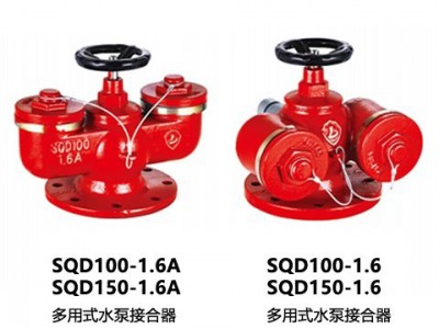 上 海金盾 SQD型多用式水泵接合器 SQD100-1.6 球墨铸铁图3