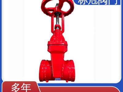消防泵房管道 Z85T-10/16Q 沟槽硬密封闸阀铜杆 标冠图3