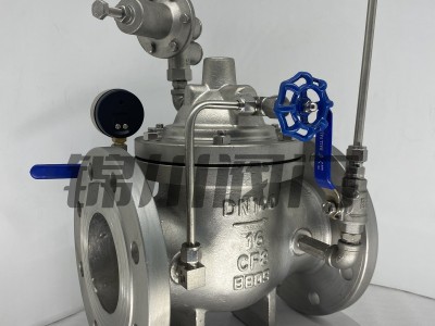 200X不锈钢可调式减压阀自来水 先导式法兰消防水力控制阀稳压阀图2