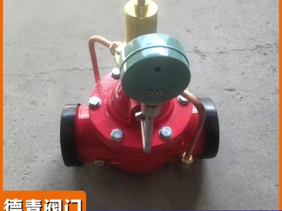 持压泄压阀 500X沟槽型 消防管道泄压控制阀 德青阀门图2