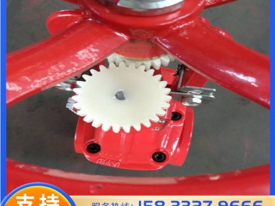 球墨铸铁沟槽明杆暗杆闸阀DN80 DN150 DN200 Z85X图2