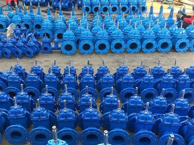 法兰闸阀 弹性座封手动沟槽消防阀 加厚阀体 实力厂家图5