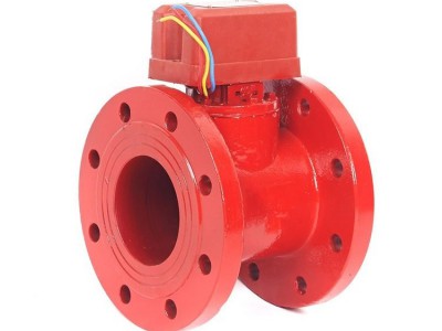 ZSJZ消防防爆型法兰式水流指示器 消防水泵控制开关DN50 65 80 200