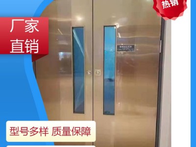 顾熹门窗 304钢制防火门扇 不锈钢防火门 坚固耐用 可加工定制图3